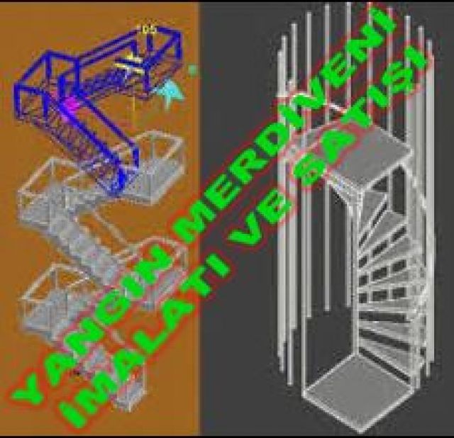 Profesyonel Yangın Merdiveni İmalatı Hizmeti Veriyoruz